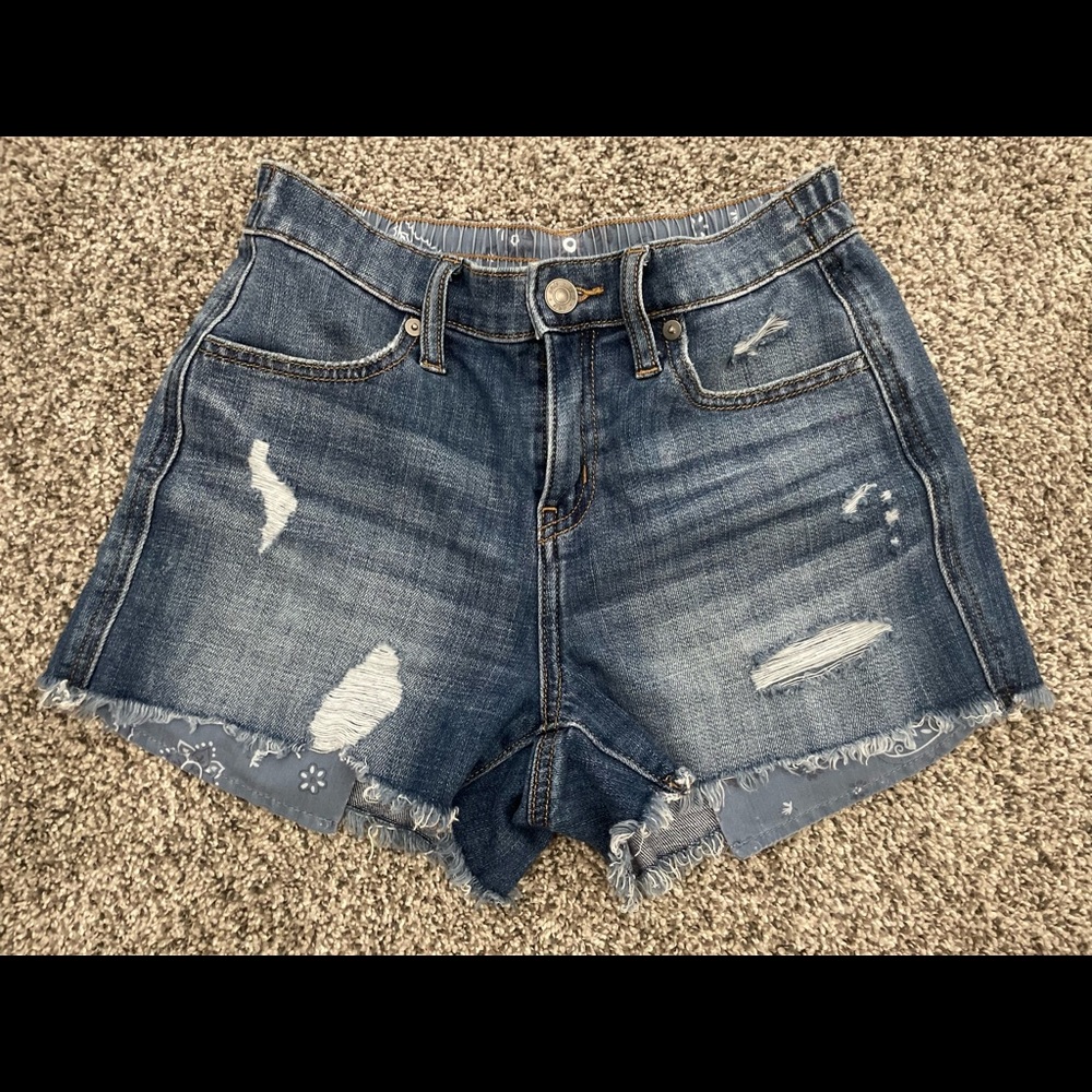 American eagle shorts, size xxs,